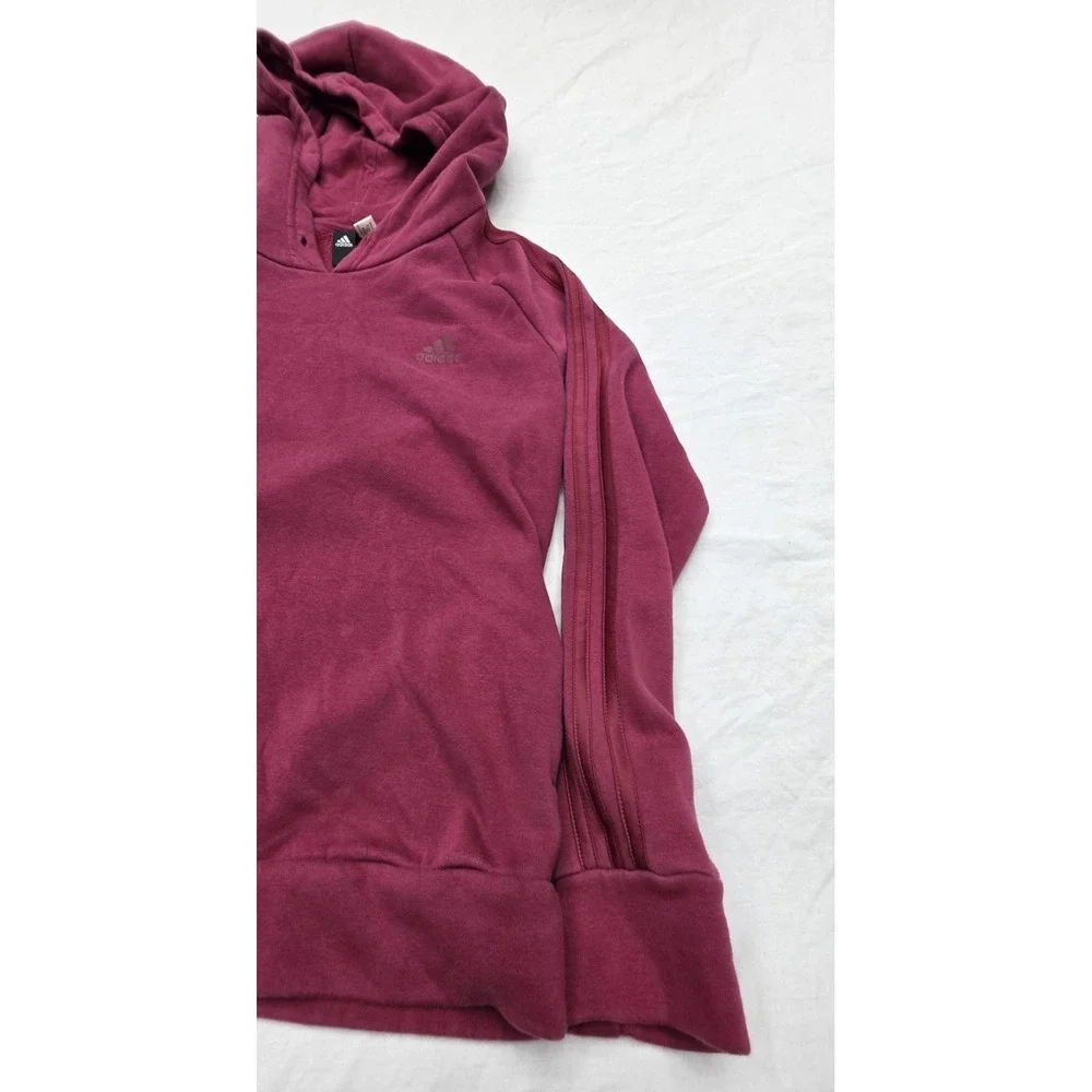 adidas maroon hoodie